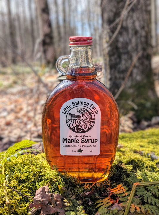 Maple Syrup 12 oz Glass